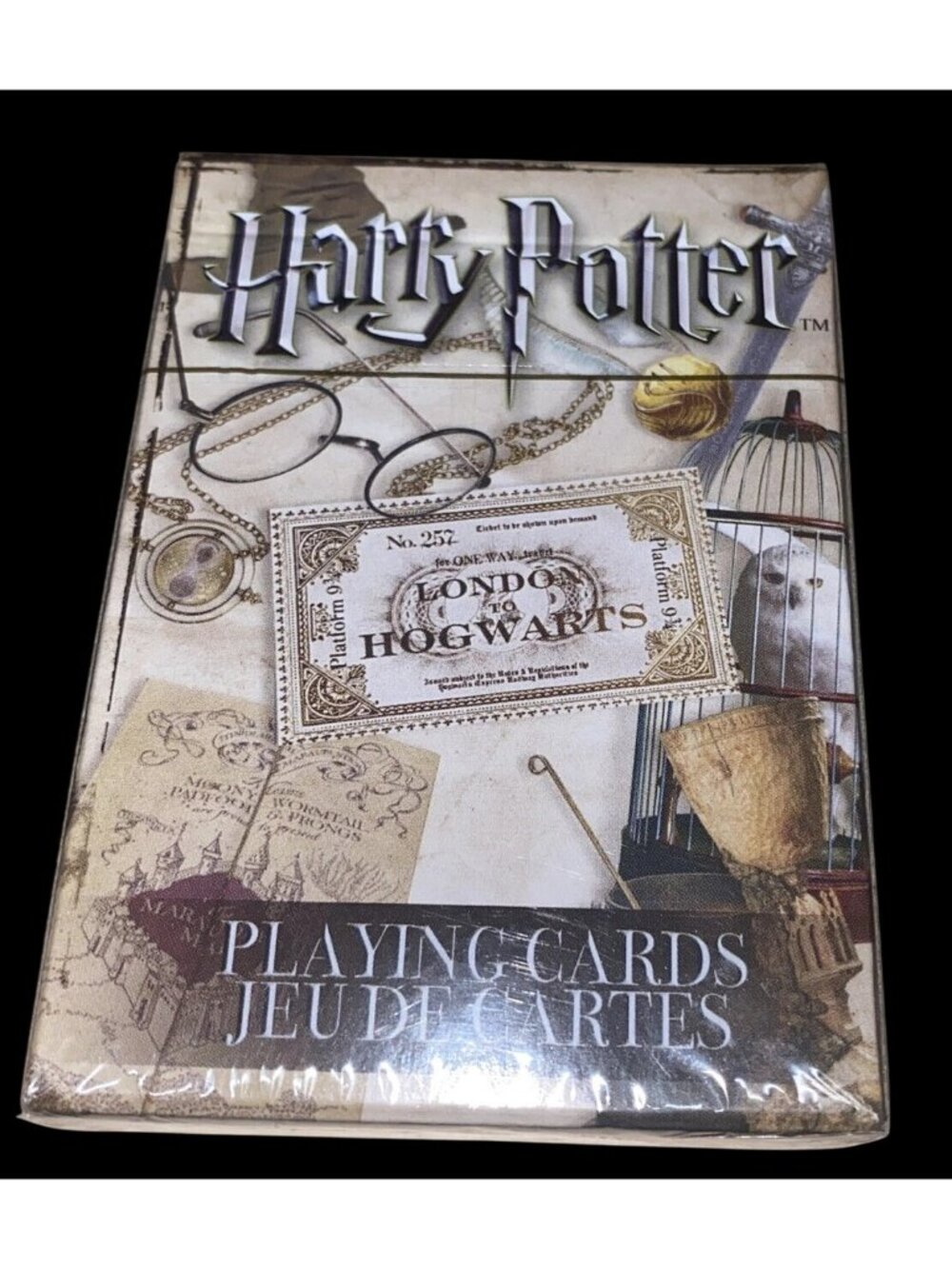 Harry Potter London to Hogwarts Playing Cards 52‑Card Deck Collectible – New